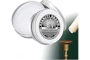 YFANITI Candle Adhesive Taper Candle Glue - 2 oz Candle Adhesive Grip for Secure Candlestick Hold Candle Accessories