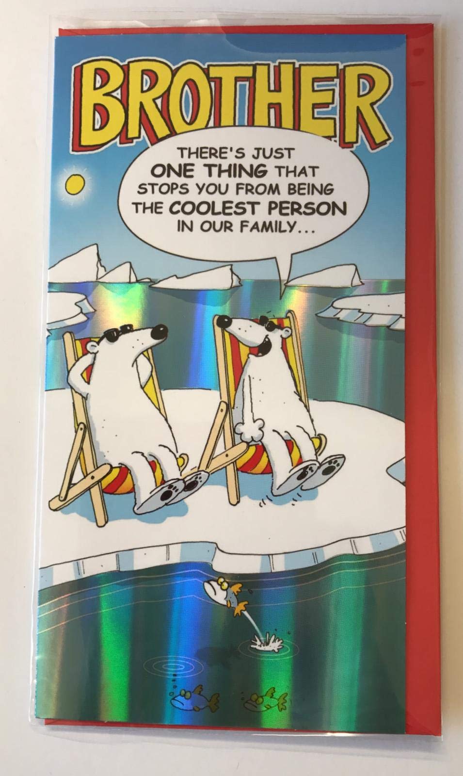 Coolest Brother Birthday Card