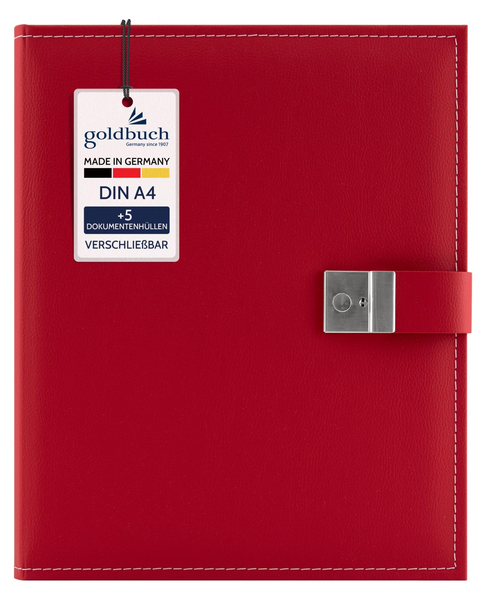 Cezanne Document Folder Red