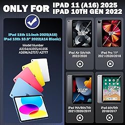 Grifobes for iPad A16 Case 11th Generation 11 inch