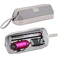 BUBM Travel Case Compatible with Dyson Airwrap & Curling Iron, Portable Hair Dryer Carrying Bag Waterproof Storage for Dyson Supersonic Styler Attachments Protection