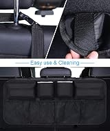 URAQT Car Boot Organiser Waterproof Kick Mats SUV Backseat Organizer view 6