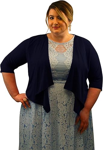 plus size shrugs for dresses