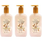 Bath &amp; Body Works Cozy Vanilla Almond Moisturizing Hand Soap, 3-Pack | Rich, Creamy Formula for Gentle Cleansing &amp; Conditioning with Shea, Glycerin, Vitamin E &amp; Aloe, Bulk Hand Soap