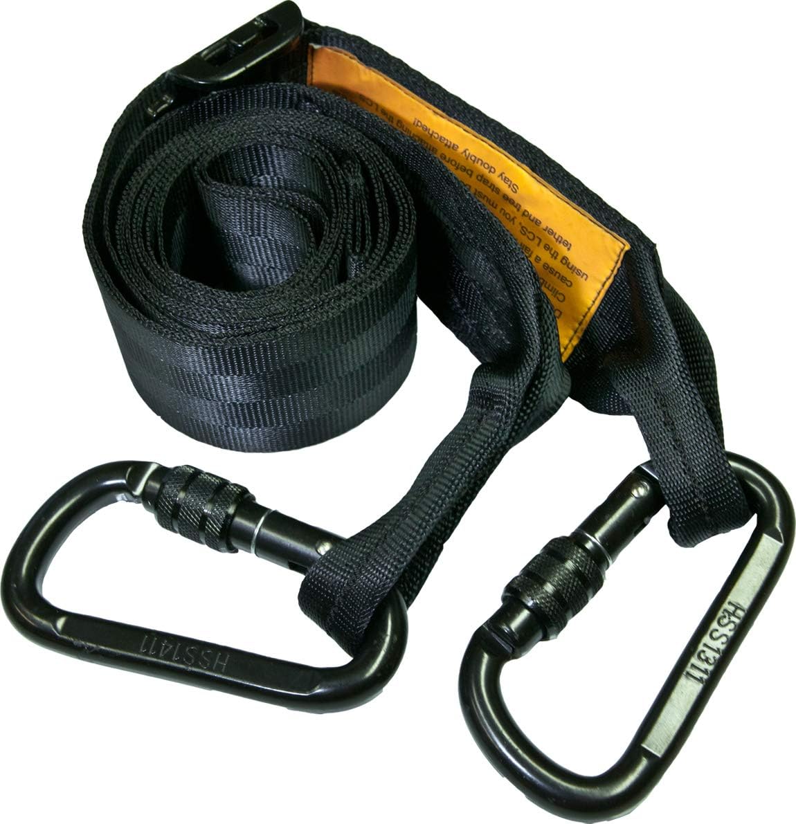 Hunter Safety System LCS Lineman's Climbing Strap, Black Original version : Hunting Safety Belts And Harnesses : Sports & Outdoors