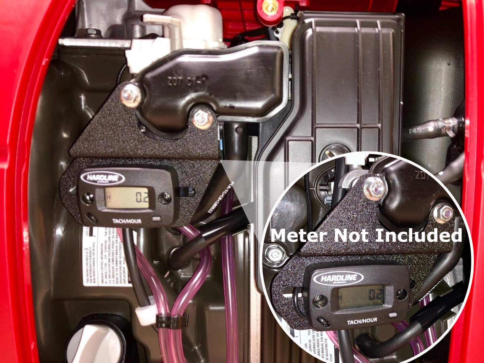 Universal Tach Hour Meter Mounting Bracket Fit for EU1000i EU2000i EU2200i Honda Generator