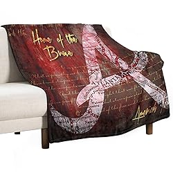 LJHFDM Atlanta Baseball Throw Blanket Lightweight