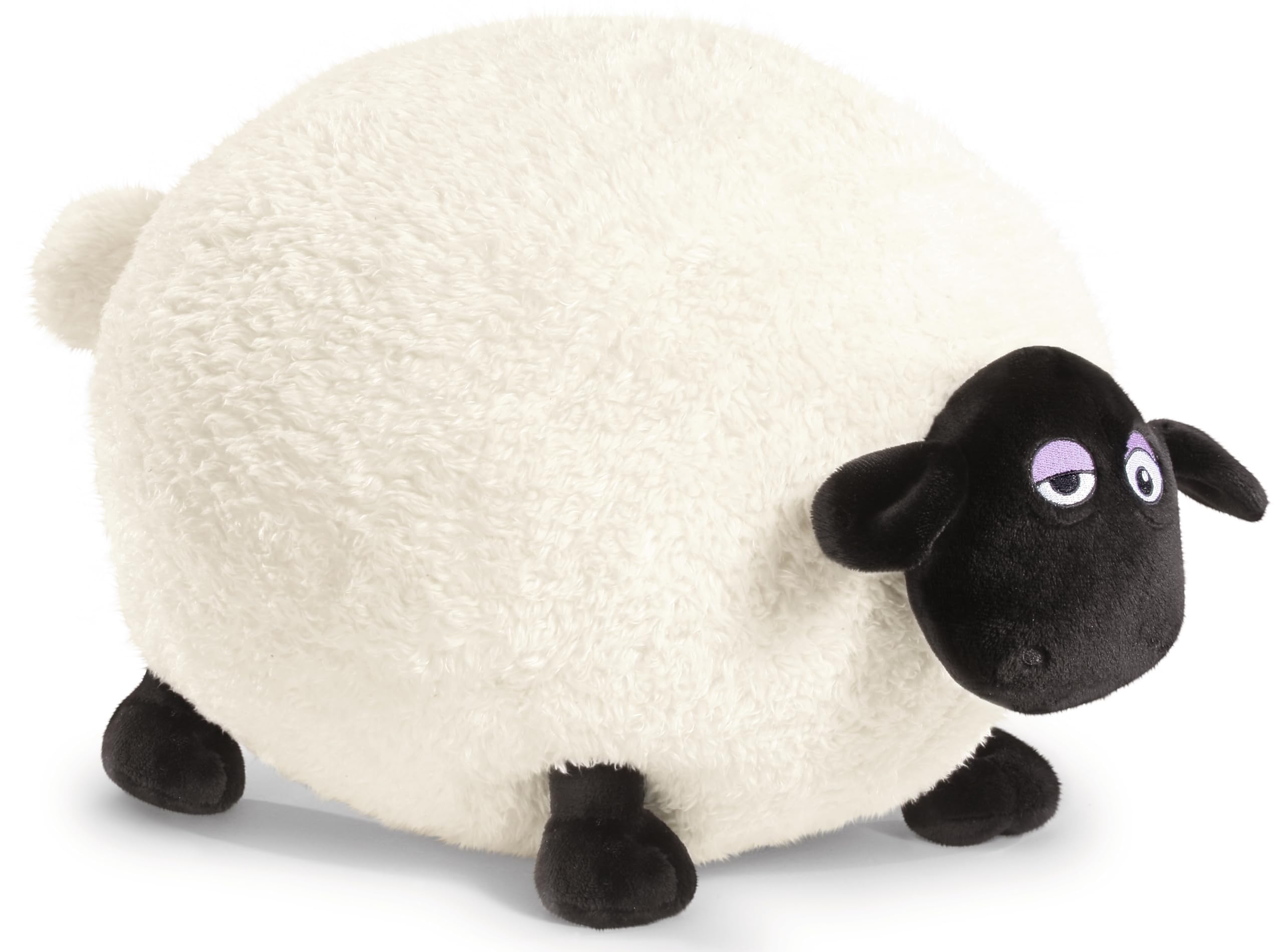 NICI Kuscheltier Shaun das Schaf Shirley 17cm weiß - Stofftier aus weichem Plüsch, niedliches Plüschtier zum Kuscheln und Spielen, für Kinder & Erwachsene - tolle Geschenkidee - 49188