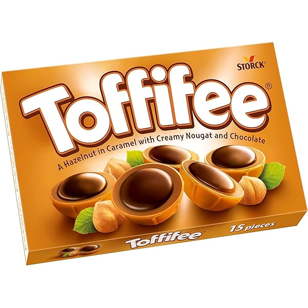 Amazon.com : Toffifee Hazelnut in Caramel 125g - Pack of 6