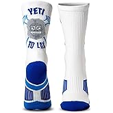ChalkTalkSPORTS Lacrosse Athletic Mid-Calf Socks | Lax Designs | Youth & Adult Sizes