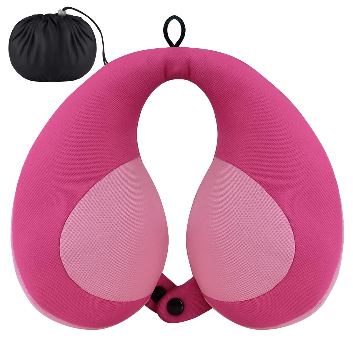 Photo 1 of INFANZIA Kids Chin Supporting Travel Neck Pillow, Helps Support Head and Neck, Comfortably Designed for Head, Neck, and Chin Support - Gifts for Toddler/Child/Kids, Pink