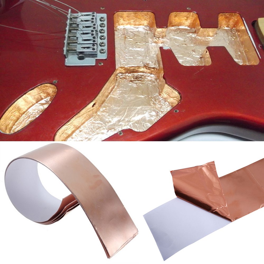 Creanoso Copper Foil Shielding Tape for Guitars Double Conductive
