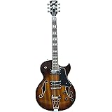 IYV IJZ-300 TSB Jazz Solid-Body Electric Guitar, Tobacco Sunburst