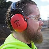Scan NNR25DB Collapsible Ear Defenders SNR 32dB Noise Cancelling Safety Ear view 5