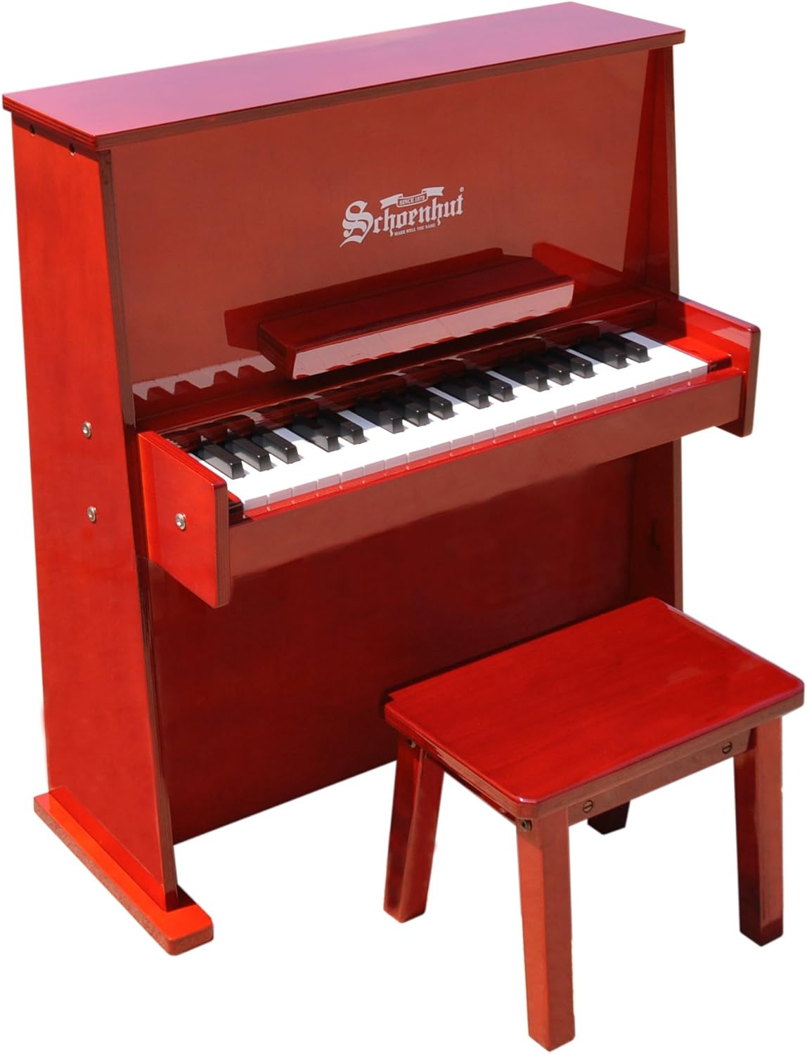 schoenhut piano white