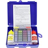 U.S. Pool Supply Standard 3-Way Swimming Pool &amp; Spa Test Kit, Tests Water | for pH, Chlorine and Bromine