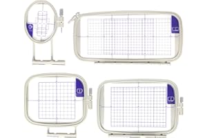 MagnaHoop Embroidery Hoops for Brother PE900 SE2000 PE800 SE1900 PE770 780D PE700 PC6500 Brother Innovis 1250 700 Babylock Embroidery Machine Hoop