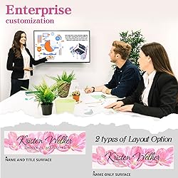 Custom Office Name Plate for Desk - Desk Name Plate