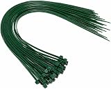 On1shelf Cable Ties 450mm x 4.8mm 50 Green Nylon Zip Ties Medium Duty