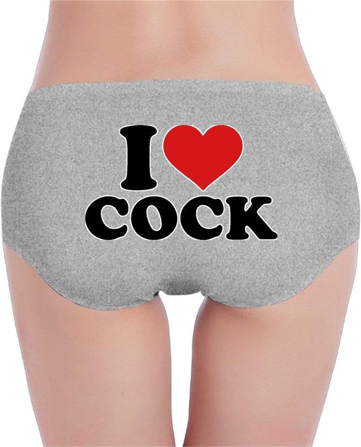 gahjdfxiaoning I Love Cock Women's Underwear Stretch Low Waist Lingerie Thong