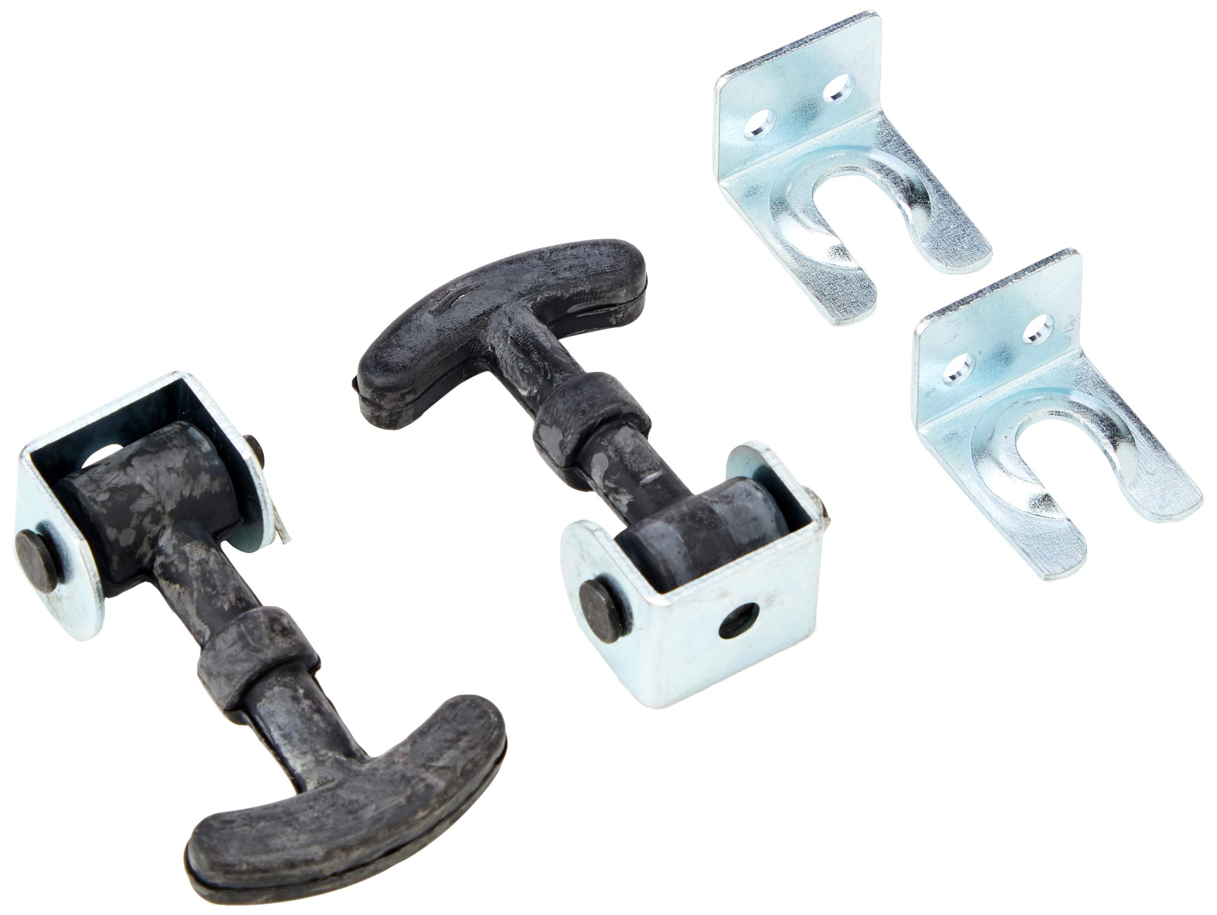 Mountney RHS Rubber Bonnet Hooks, Small, Black