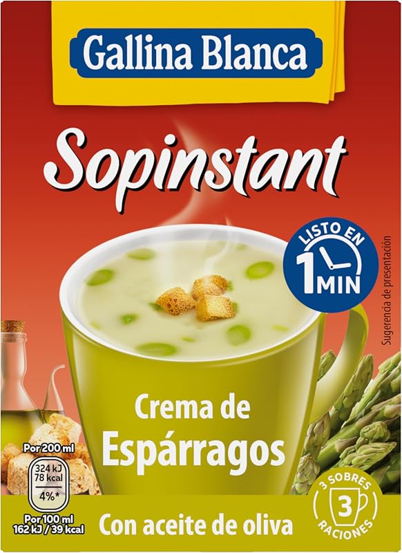 · Sopinstant Crema de Espárragos con Picatostes