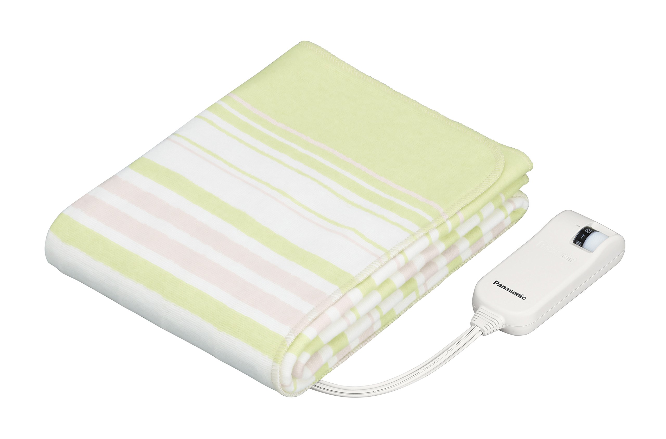 パナソニック 電気しき毛布 シングル 140×80cm 丸洗い可 室温センサー付 グリーン DB-U12T-G商品画像