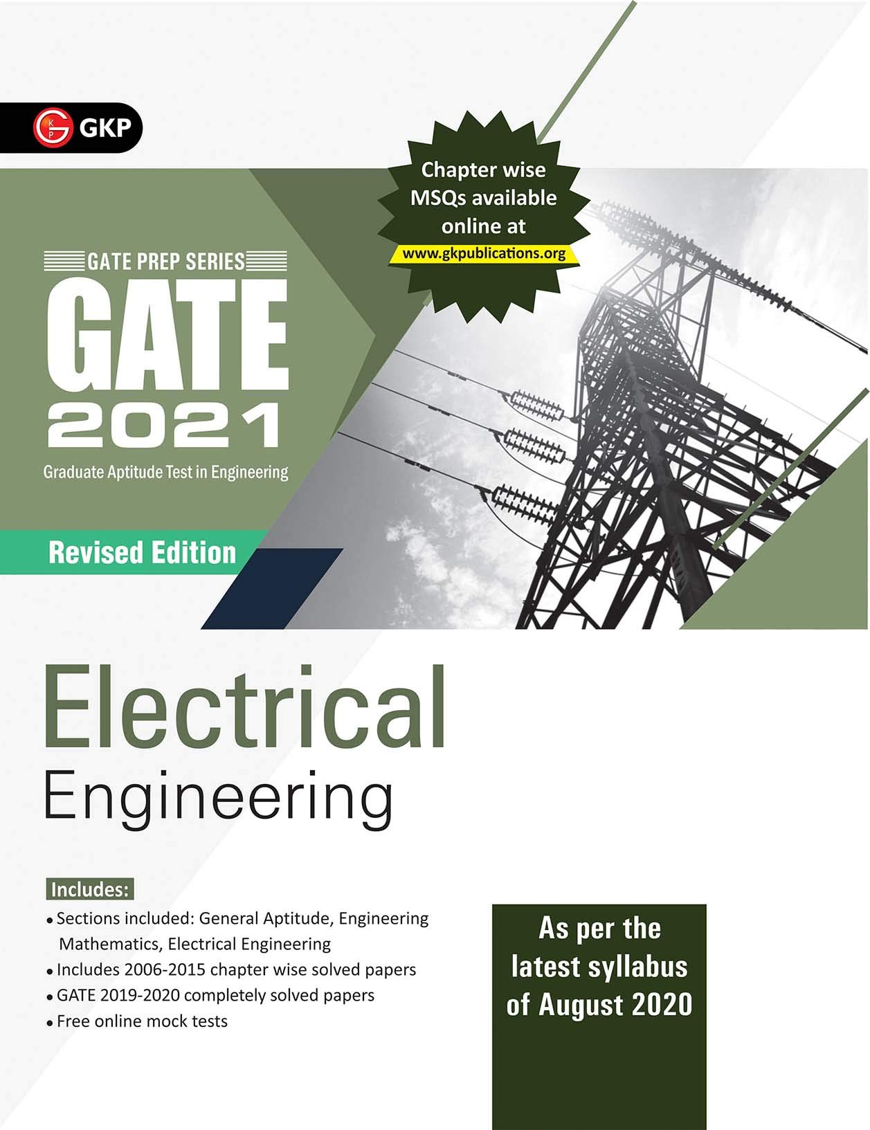 GATE 2021 – Guide – Electrical Engineering (New syllabus added)