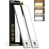 EZVALO 10inch Under Cabinet Lighting, Rechargeable Motion Sensor Light Indoor with 3 Color Temperatures, Dimmable & Magnetic 