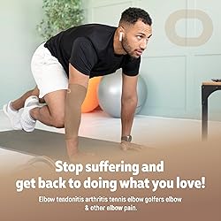 Elbow Brace Compression Sleeve (1 Pair) - Instant