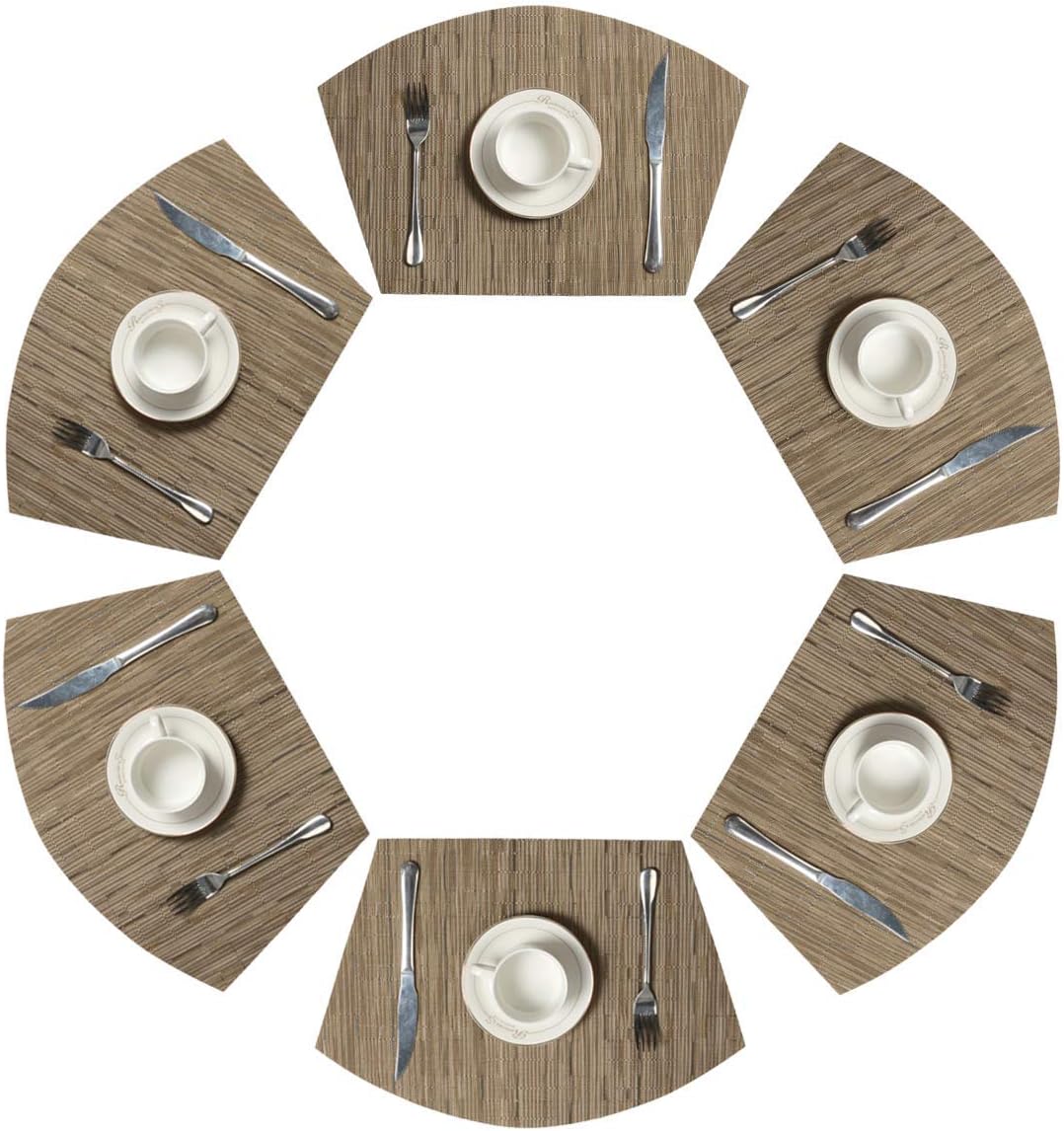 Best vinyl round placemats for dining table