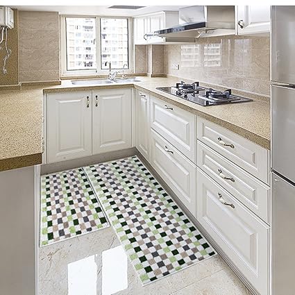 Buy Eanpet Kitchen Rugs Sets 2 Piece Kitchen Floor Mats Non Slip