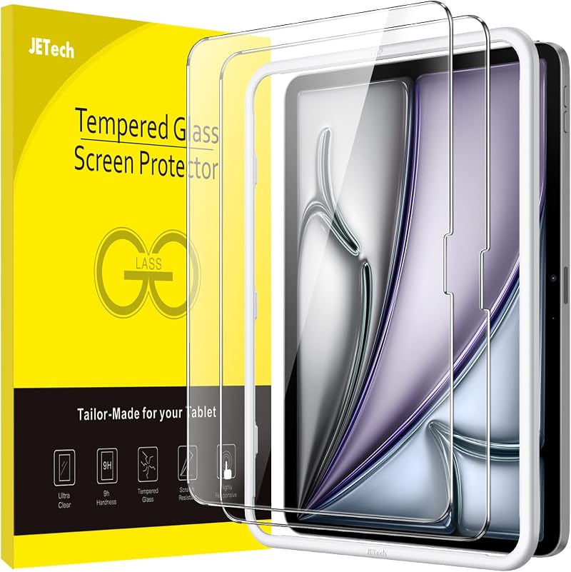 JETech Screen Protector for iPad Air 13 inch M4/M3/M2 2024 2025 2026 2-Pack