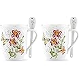 Lenox 833960 Butterfly Meadow Mugs And Spoon Set