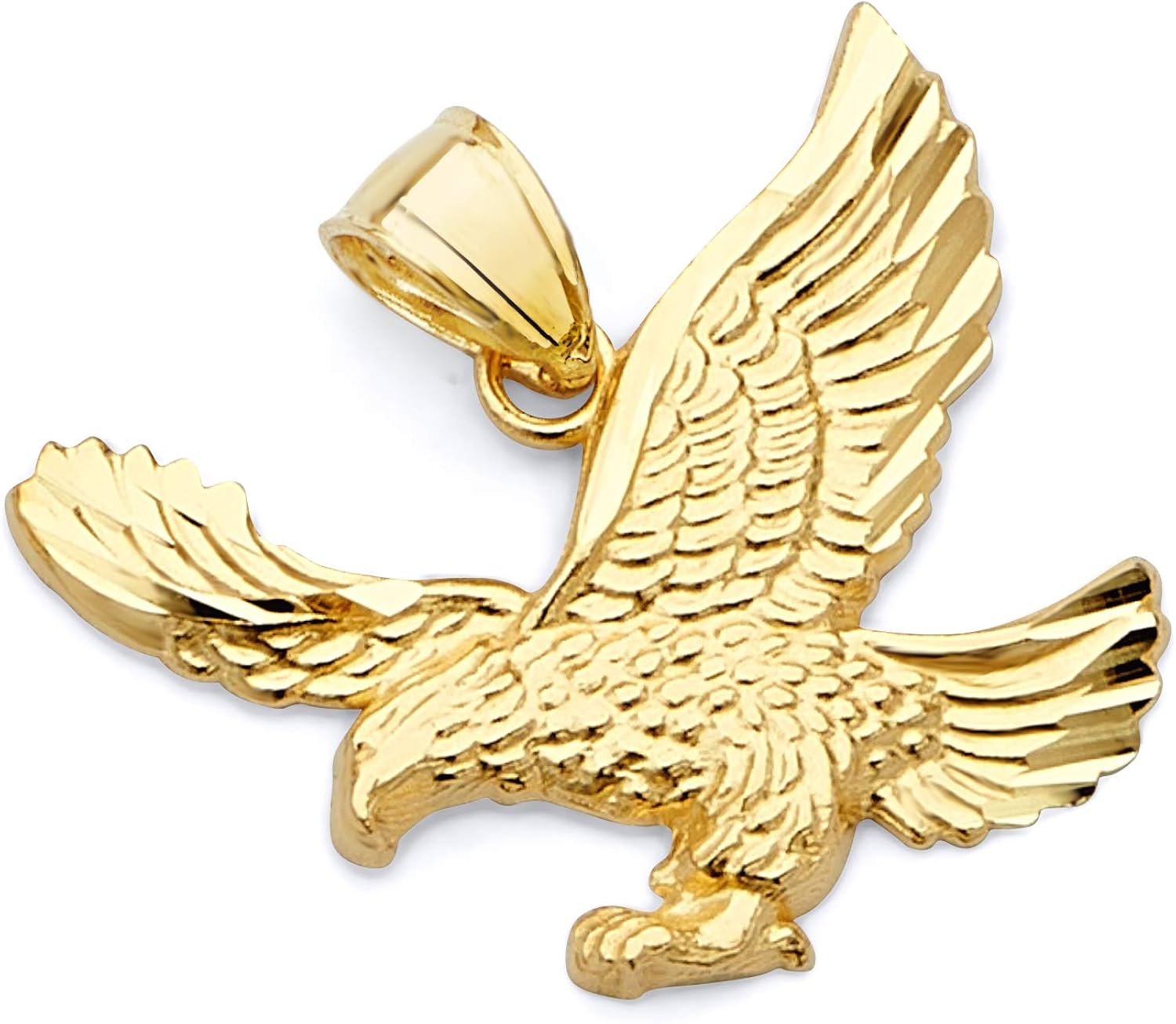 Gold eagle pendant Clearance