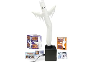 Wacky Waving Inflatable Tube Ghost: Glows in the Dark!