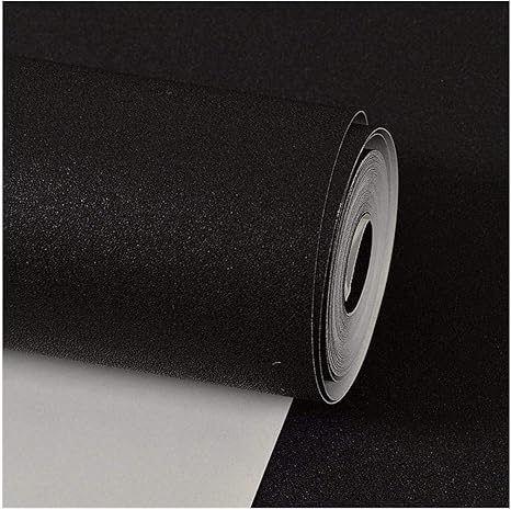 Amazon Co Jp マルチウォールペーパー 無地 無地 インダストリアルスタイル 壁紙 ピュアブラック 天井 オフィス レトロ バー ショップ 衣類 ストア Diy 工具 ガーデン
