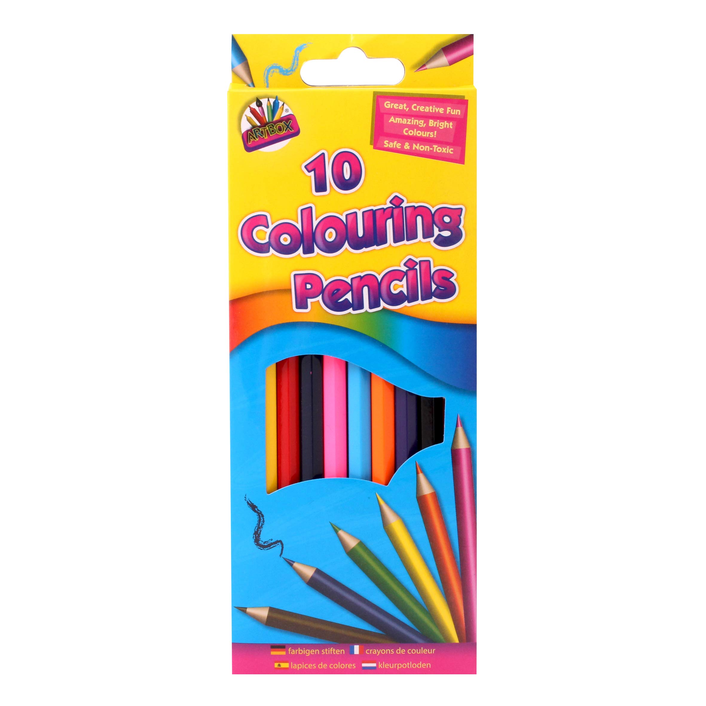 THE ART BOXArtbox Full Size Colour Pencil (Pack of 10) 5120