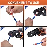 Preciva Ferrule Crimping Tool 0.08-16mm² AWG 28-5 Self-Adjusting Ratchet view 4