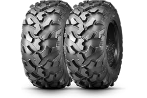 OBOR RIPLE ATV UTV SxS Tires 25x10x12, 6PR Professional GNCC Racing Tires, 25X10R12 All-Terrain Radial Utility ATV Mud Off-Road Tires (2 Pack, Tubeless)