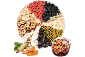 MGY Turmeric Kidney Tea Formula Ginseng Eight Treasure, Ginseng Eight Treasure Tea 20pcs, Traditional Herbal Blend Wolfberry, Maca, Polygonatum, Mulberry, Red Dates, Yam, for Men & Women (1 bag)