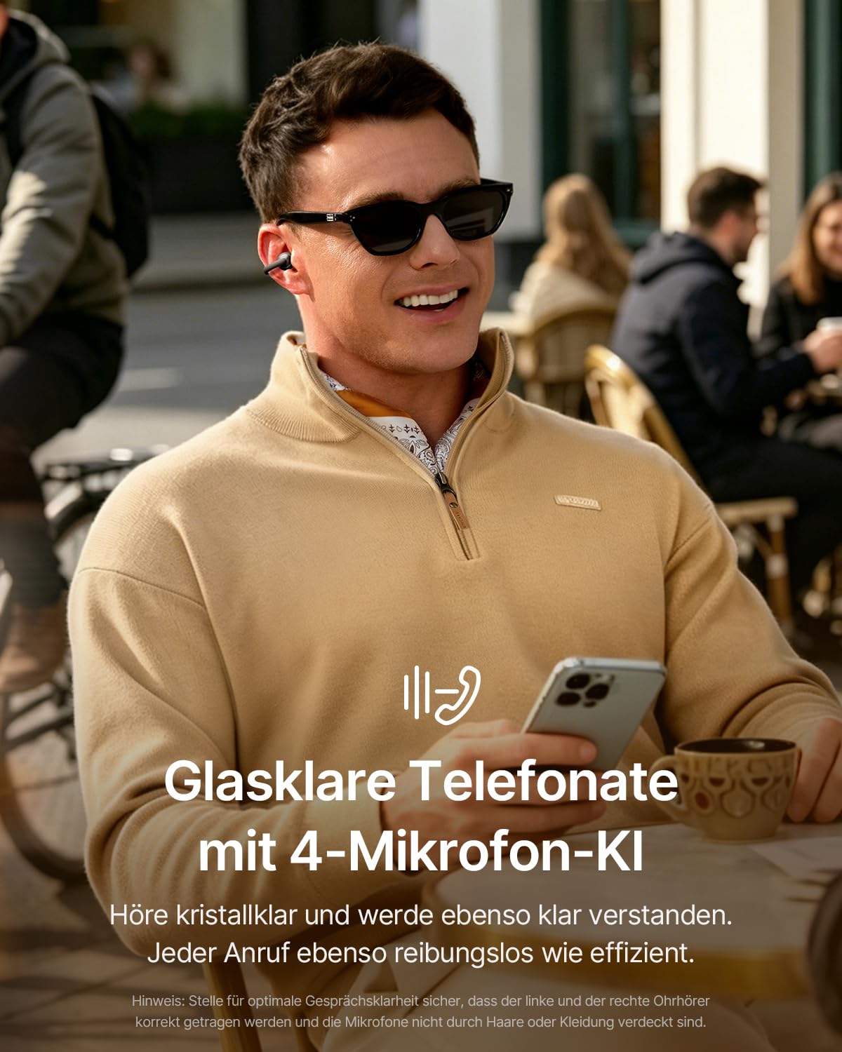 Baseus Bowie MC2 Open Ear Kopfhörer, Clip-On Earbuds 9