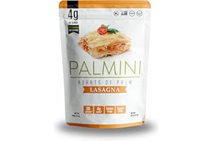 Palmini Low Carb Lasagna | 4g of Carbs | As Seen On Shark Tank | Hearts of Palm Pasta (12 Ounce - Pack of 1)