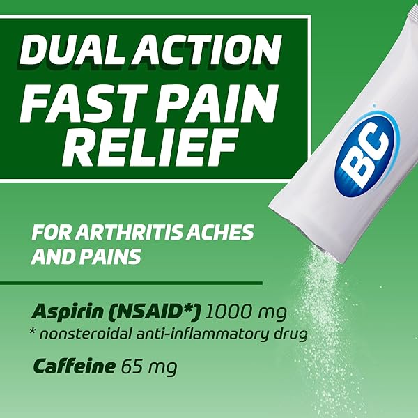 BC PAIN RELIEF POWDER, ARTHRITIS PAIN, 50 CT (PACK OF 1)