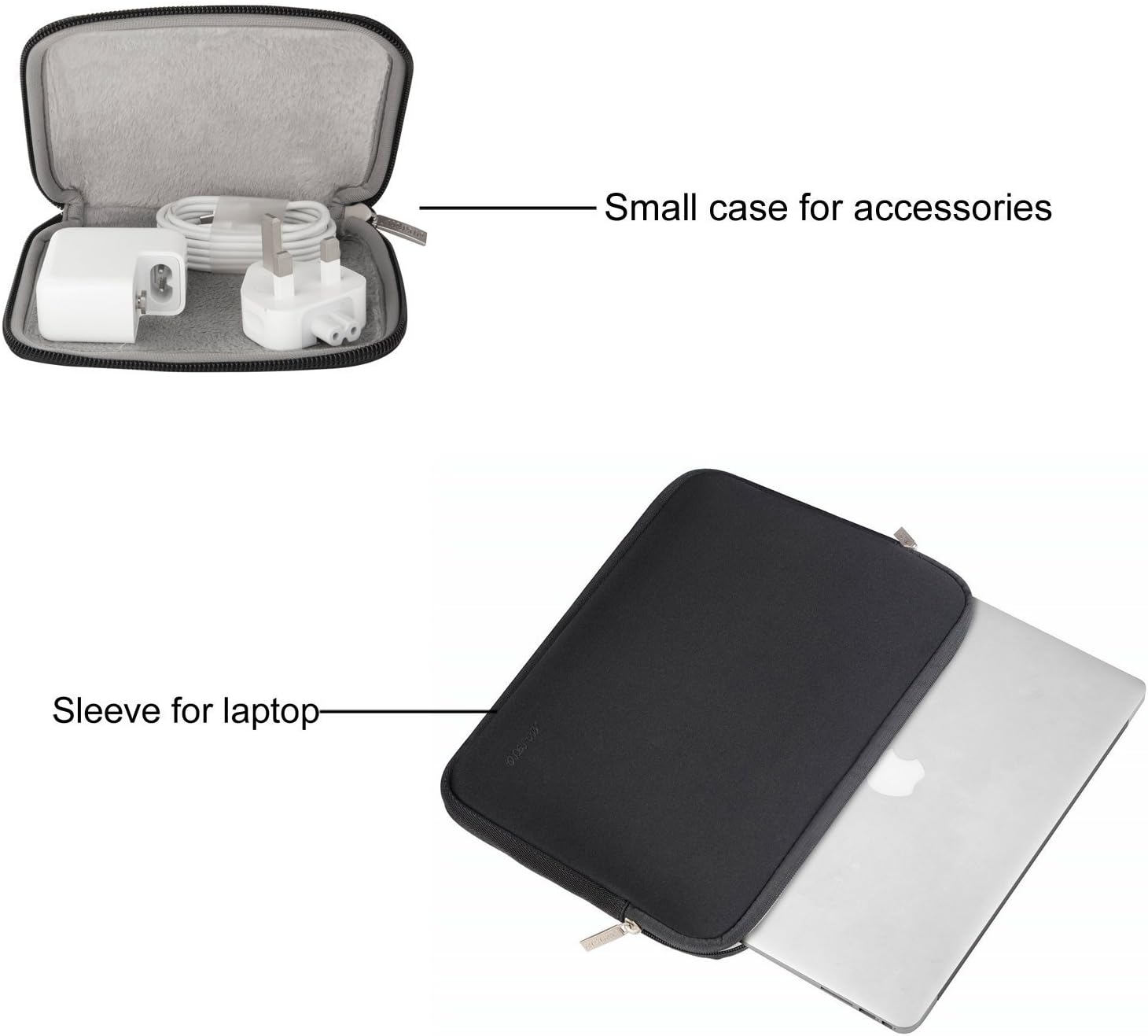MOSISO Laptop Case 13.3 inch, 13-13.3 inch Laptop Sleeve Bag Compatible with MacBook Air/Pro 13/Pro 14 M5 M4 M3 M2 M1 - Image 3