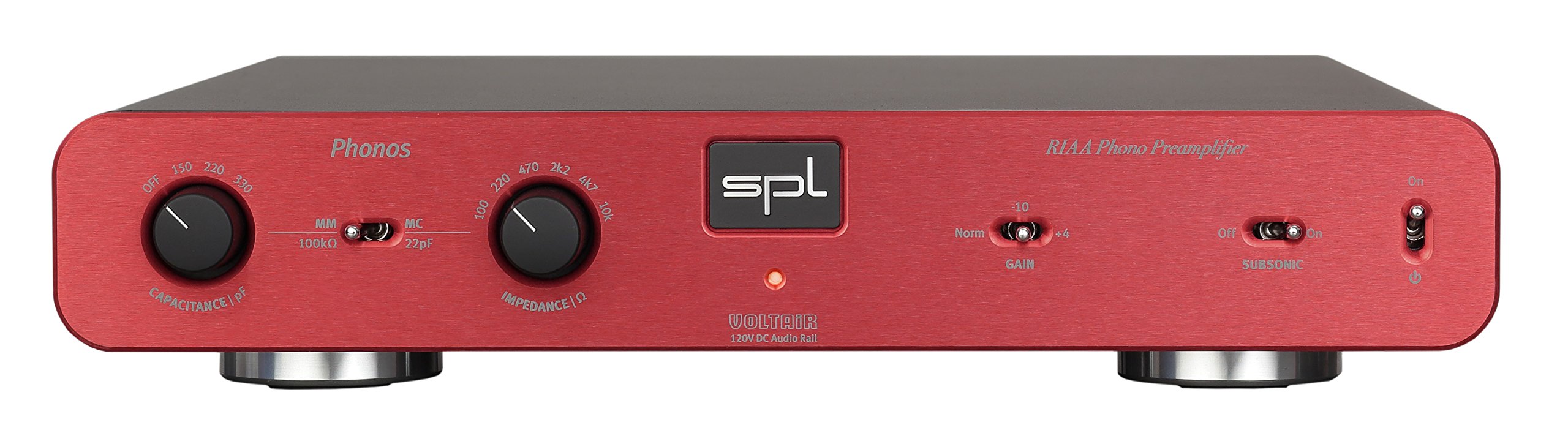 SPL Phonos ProFi MM/MC Adjustable Phono Preamp (Red) The Met Theatre