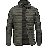 Rapoo Men's Puffer Jackets Lightweight Winter Jackets Coats Water Resistant Windproof Insulated