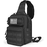 HAOMUK Tactical Sling Bag Backpack Military Rover Shoulder Sling Pack Small EDC Crossbody Chest Bag for Men