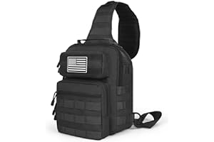 HAOMUK Tactical Sling Bag Backpack Military Rover Shoulder Sling Pack Small EDC Crossbody Chest Bag for Men