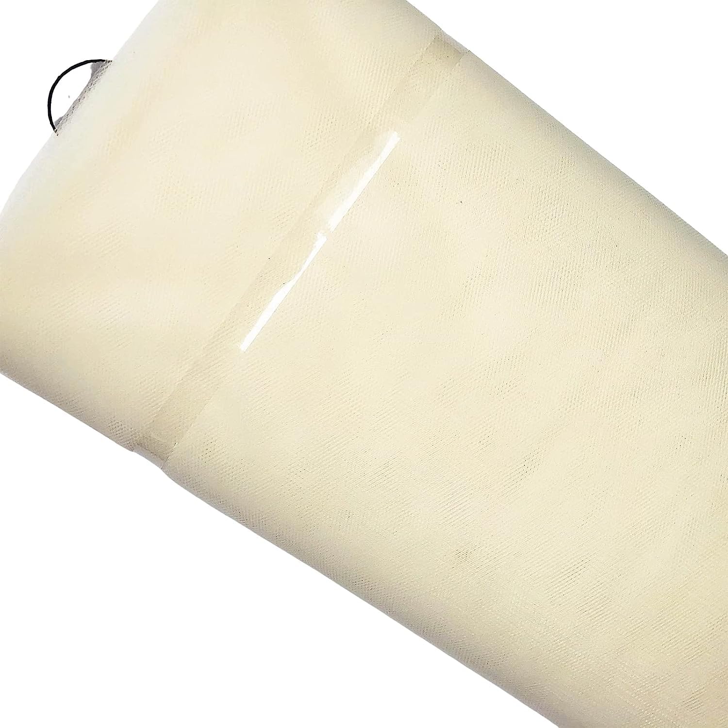 Phantomon 54" (137 cm) by 40 Yards (36.5 Meter) Fabric Tulle Bolt for Wedding, Decoration, DIY Project, Gift Ribbon, Tutu Skirt Sewing Crafting, Chair Sash Bow (Ivory)